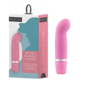 BCute Classic Curve Bullet Vibrator Pink BSBCR1238 8555888501238 Mulitiview