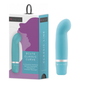 BCute Classic Curve Bullet Vibrator Teal BSBCR0354 8555888500354 Mulitview