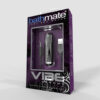 Bathmate VIBE Chrome Rechargeable Vibrating Bullet IPX7 Waterproof Chrome BM V CH 5060140208983 Boxview 1