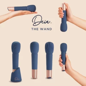 Deia The Wand Wand Vibrator Blue Rose Gold DA6724 843445030757 Multi Detail scaled 1