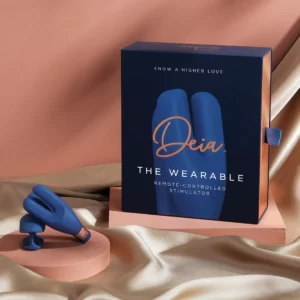 Deia The Wearable Wireless Remote Dual Vibrator Blue Rose Gold DA6720 843445030603 Art Multiview