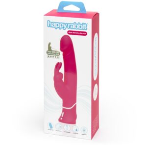 Happy Rabbit Dual Density Realistic Rabbit Vibrator Pink HR79370 5060680318517 Boxview