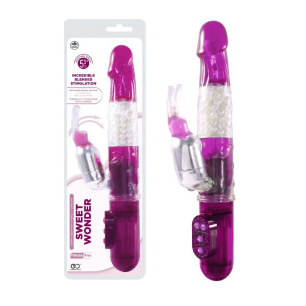 NMC Excellent Power Sweet Wonder Rabbit Vibrator Pink FPBM024A00 047 4897078630699 Multiview