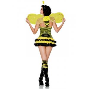 Seven Til Midnight Midnight Stinger Bee Costume STM 1074 Back Detail