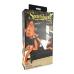 Sportsheets Vibrating Doggie Style Strap Black Boxview