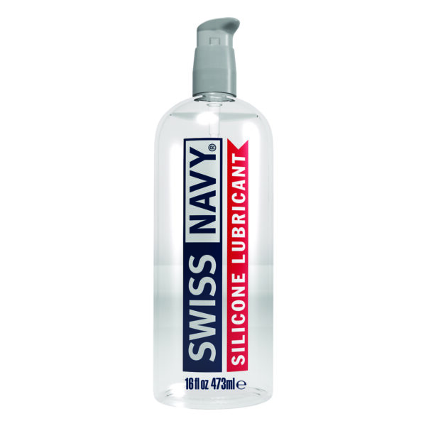 Swiss Navy Silicone Lubricant 16 floz 473ml SNSL0904 699439009045 Boxview