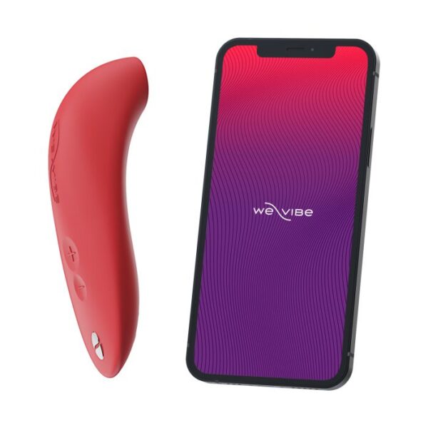 We Vibe Melt App Enabled Clitoral Pleasure Air Stimulator Coral SNELSG3 839289007154 Multiview