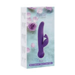 BMS Factory Swan Touch Trio Touch Control Rabbit Vibrator Purple 3 95015 677613395054 Boxview