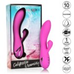 Calexotics California Dreaming Malibu Minx Clitoral Sucking Rabbit Vibrator Purple SE 4350 45 3 716770091451 Feature Detail