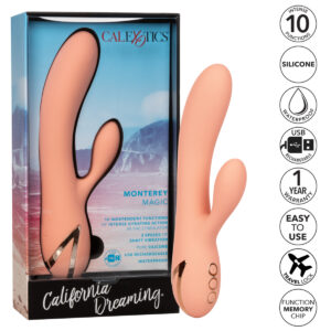 Calexotics California Dreaming Monterey Magic Rabbit Vibrator Orange SE 4350 60 3 716770097897 Info Detail