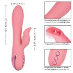 Calexotics California Dreaming Pasadena Player Rabbit Vibrator Light Pink SE 4350 25 3 716770094049 Size Detail