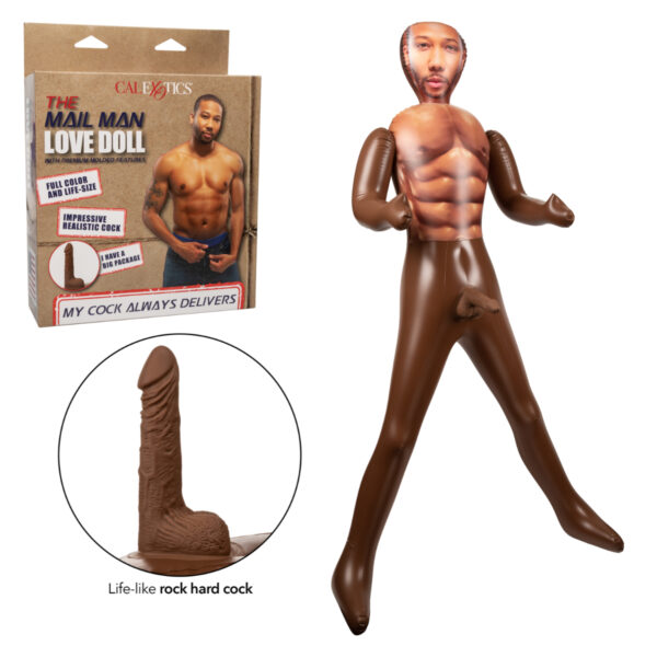 Calexotics Mail Man Love Doll Dark Flesh SE 1964 10 3 716770101679 Multiview