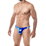 Cut 4 Men Mens Undewear Blue C4M03BLU Front Detail