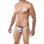 Cut 4 Men Mens Undewear Silver C4M02SIL Front Detail