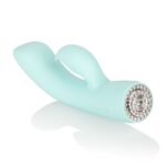 Jopen Pave Marilyn Rabbit Vibrator Teal JO 8005 50 3 815768012918 Crystal Detail