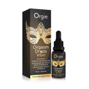 Orgie Orgasm Drops Vibe Tingling Clitoral Arousal Gel 15ml 5600298351652 Multiview