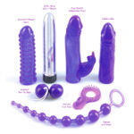 Pipedream Royal Rabbit Kit Vibrator Couples Kit Purple PD2039 00 03 603912160161 Captioned Contents Detail