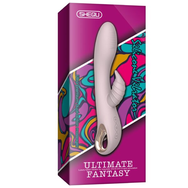 Shequ Ultimate Fantasy Rabbit Vibrator Lilac SQ V10037 9354434000251 Boxview