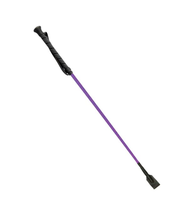 Love in Leather Riding Crop Putter Style Handle Purple WHI001 2389001162183 Detail