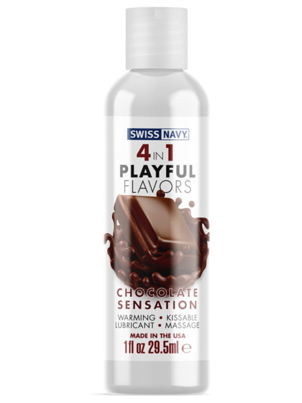 Swiss Navy Playful Flavours 4 in 1 Lubricant Chocolate 29ml 699439005610 Detail