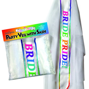 Little Genie Bride Pride Veil Sash NVC101 685634102216 Multiview