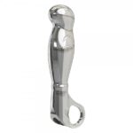 Nexus Fortis Aluminium Rechargeable Prostate Massager P Spot Vibrator Silver NXS FOR001 5060274220493 Detail