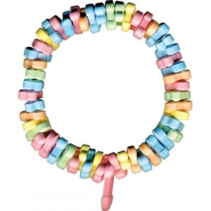 Hott Products Dicky Charms Rainbow Penis Candy Bracelet 2158 818631021581 detail