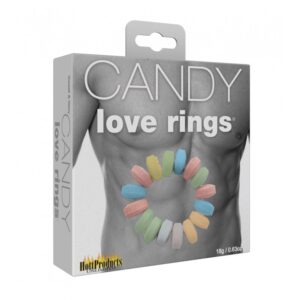 Hott Products Spencer Fleetwood Sweet and Sexy Candy Love Rings 3 pack SF FD125 5022782333164 Boxview