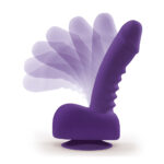 Uprize Autoerect Remote Vibrating Dildo 6 Inch Purple UP 70671 5060020002588 Erecting Detail