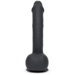 Uprize Autoerect Remote Vibrating Dildo 8 Inch Black UP 70673 5060020002540 Side Detail