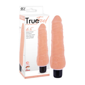 NMC Excellent Power True Feel 6 point 5 inch Dual Density Slim Penis Vibrator Light Flesh FPBP007A00 001 4897078632044 Multiview