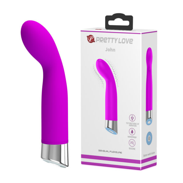 Pretty Love John G Spot Vibrator Purple BI 014676 6959532323078 Multiview