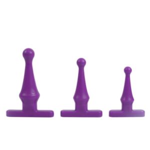 Topco Climax Tush Teaser Anal Training Kit 3 Pc Purple 1070203 051021702039 Detail