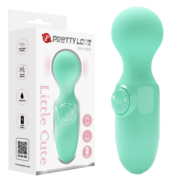 Pretty Love Little Cutie Mini Massage Wand Vibrator Mint Green BI 014998 2 6959532327755 Multiview