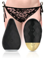 Playful Diamonds Remote Panty VIbrator Egg Black 2164MG BLACK 6925301805564 Multiview.jpg