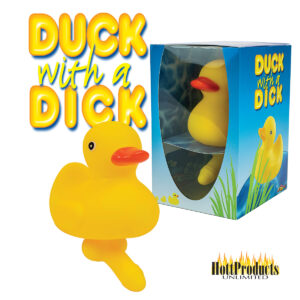 Hott Products Duck with a Dick Novelty Bath Toy Yellow SFHH39 5022782666361 Multiview.jpg