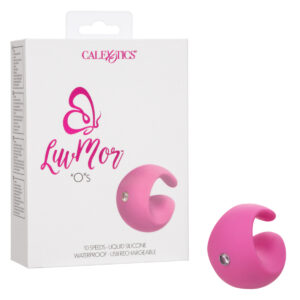 Calexotics LuvMor Os Ring shaped Finger Vibrator Pink SE 0006 20 3 716770103390 Multiview.jpg