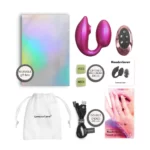 Love to Love Wonder Wonderlover Wireless Remote Dual Stimulator Iridescent Berry 6033180 3700436033180 Contents Detail.webp