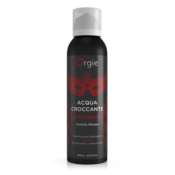 Orgie Acqua Croccante Strawberry Massage Crunchy Mousse 150ml 5600298351355 Detail.jpeg