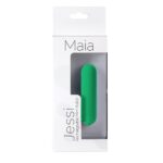 Maia Toys Jessi Rechargeable Vibrating Bullet Emerald Green 330G2 5060311472632 Boxview.jpg