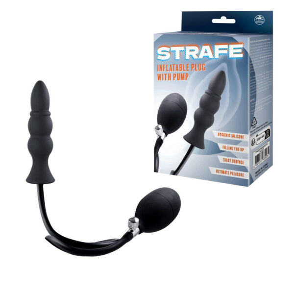 NMC Strafe Inflatable Butt Plug Black FNQ019A000 010 4897078635274 Multiview.jpg