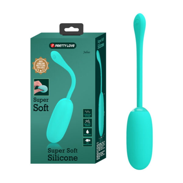 Pretty Love Super Soft Silicone Julius Egg Vibrator Sea Foam Green BI 014653 4 6959532335040 Multiview.jpg