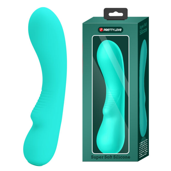 Super Soft Silicone Matt G Spot Vibrator Sea Foam Green BI 014667 4 6959532334951 Multiview.jpg