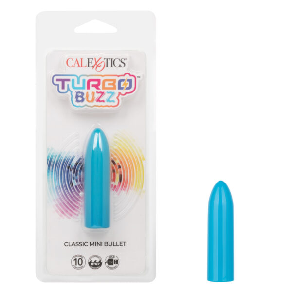 Calexotics Turbo Buzz Classic Mini Bullet Vibrator Blue SE 0061 62 2 716770107398 Multiview.jpg