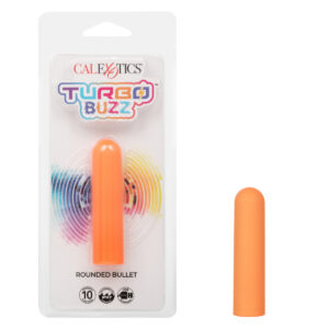 Calexotics Turbo Buzz Rounded Bullet Vibrator Orange SE 0061 51 2 716770107343 Multiview.jpg