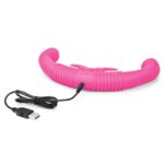 Electric Novelties Together Vibe Rechargeable Triple Motor Rabbit Double Ender Dong Pink TOG 001 4890808219478 Charge Detail.jpg