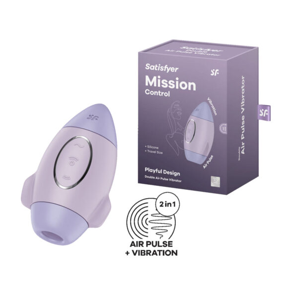 Satisfyer Mission Control Air Pulse Vibrator Purple 060088 4061504060088 Multiview.jpg