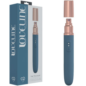 Shots Toys Loveline The Traveler Lubricant Dispenser Vibrator Blue Gold LOVU015BLU 8714273052506 Multiview.jpg