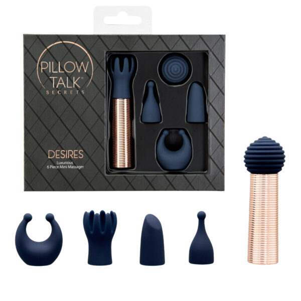 BMS Pillow Talk Secrets Desires 6 Piece Clitoral Massager Set Blue Rose Gold 36514 677613365149 Multiview.jpg