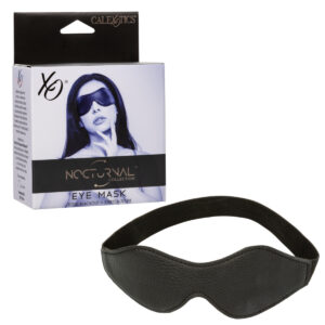 Calexotics Nocturnal Faux Leather Blindfold Eye Mask Black SE 2678 00 3 716770108395 Multiview.jpg